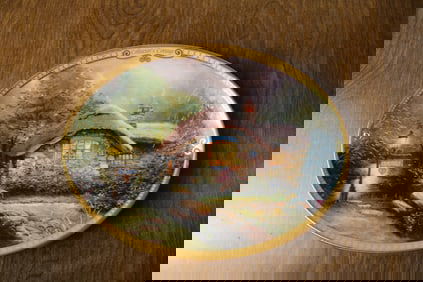 Thomas Kinkade Collector Plate Collector’s Cottage