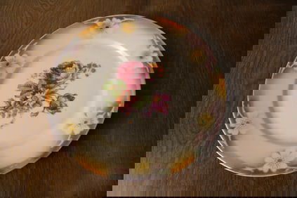 Bavarian Porcelain Plate