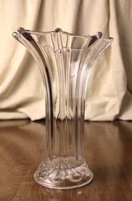 Vintage Imperial Glass Swung Vase