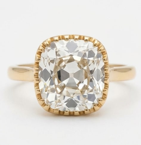 Luxury GIA Certified 1.80 Ct Marquise cut Diamond Ring in 14K White Gold (1 of 4)