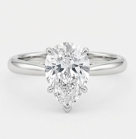 6.00 CT Lab Grown Diamond Lab-Grown Ring in White Gold (1 of 4)