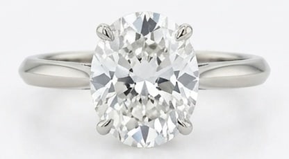 10.00 CT Lab grown diamond Lab-Grown Ring in White Gold (1 of 4)