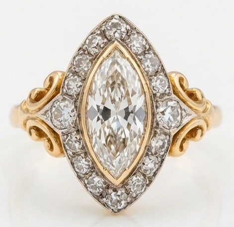 4.00 CT Lab grown diamond Lab-Grown Ring in Yellow Gold (1 of 4)