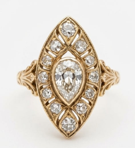 3.00 CT Lab Grown Diamond Lab-Grown Ring in Yellow Gold (1 of 4)