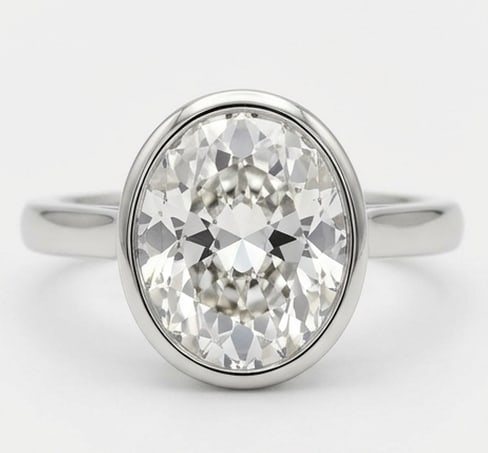 6.00 CT Lab grown diamond Lab-Grown Ring in White Gold (1 of 3)