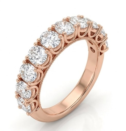2.00 CT Lab grown diamond Lab-Grown Ring in Rose gold (1 of 3)