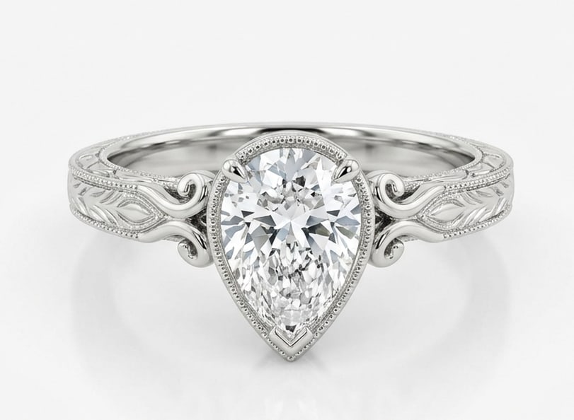 3.00 CT Lab grown diamond Lab-Grown Ring in White Gold (1 of 3)