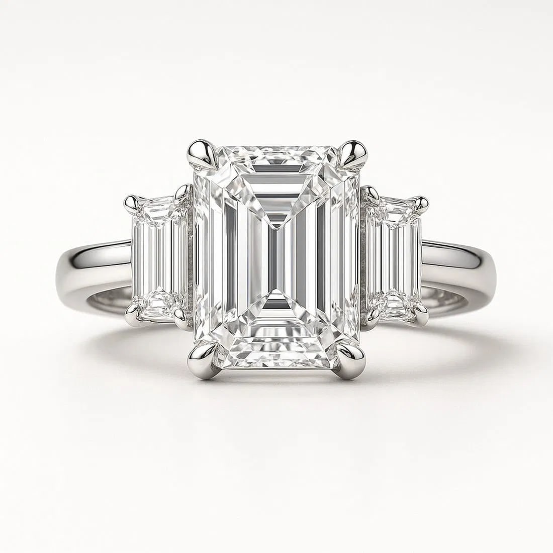 6.00 CT Lab grown diamond Lab-Grown Ring in White Gold (1 of 2)