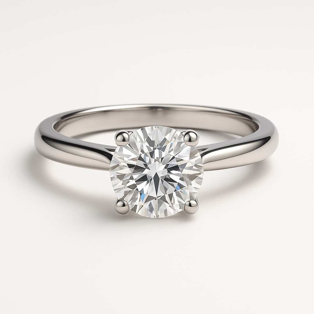 lab-grown diamond 9.00 CT Oval Split-Shank Diamond Ring: 9 CT Oval lab-grown diamond Diamond with split-shank pav? setting in 14K White Gold. E?F Color, VVS1 Clarity. Brilliant fire & exceptional symmetry. Perfect engagement ring. Resizable, brand new with 