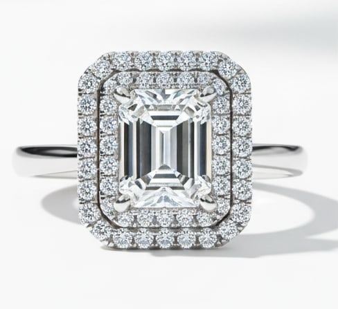 lab-grown diamond 5.00 CT Marquise-Cut Diamond Twist-Shank Ring in 14K White Gold: This unique lab-grown diamond diamond ring showcases a 5.00 carat marquise-cut center stone in a twist-shank design, expertly crafted in 14K White Gold. The tapered comfort-fit band is designed to sit