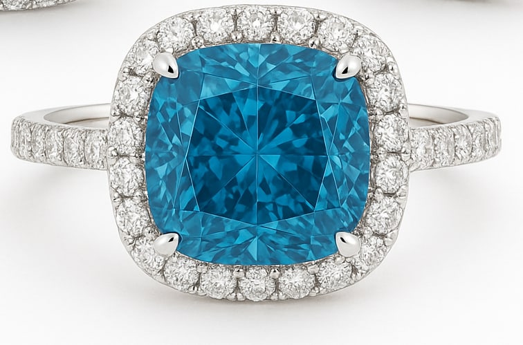 lab-grown diamond 8.00 CT Oval-Cut Diamond Three-Stone Ring in 14K White Gold: This unique lab-grown diamond diamond ring showcases a 8.00 carat oval-cut center stone in a three-stone design, expertly crafted in 14K White Gold. The tapered comfort-fit band is designed to sit com