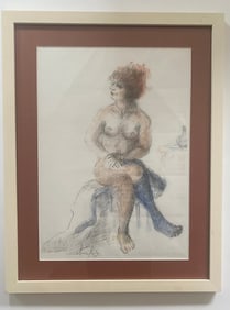 Seated Female Nude By Ilona Royce Smithkin