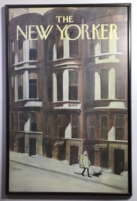 Print Of The Front Page Of The New Yorker Illustrated By Charles Saxon