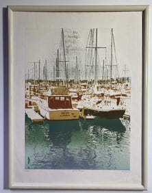 Limited Edition Etching By Ted Thomas Titled Home Part 1