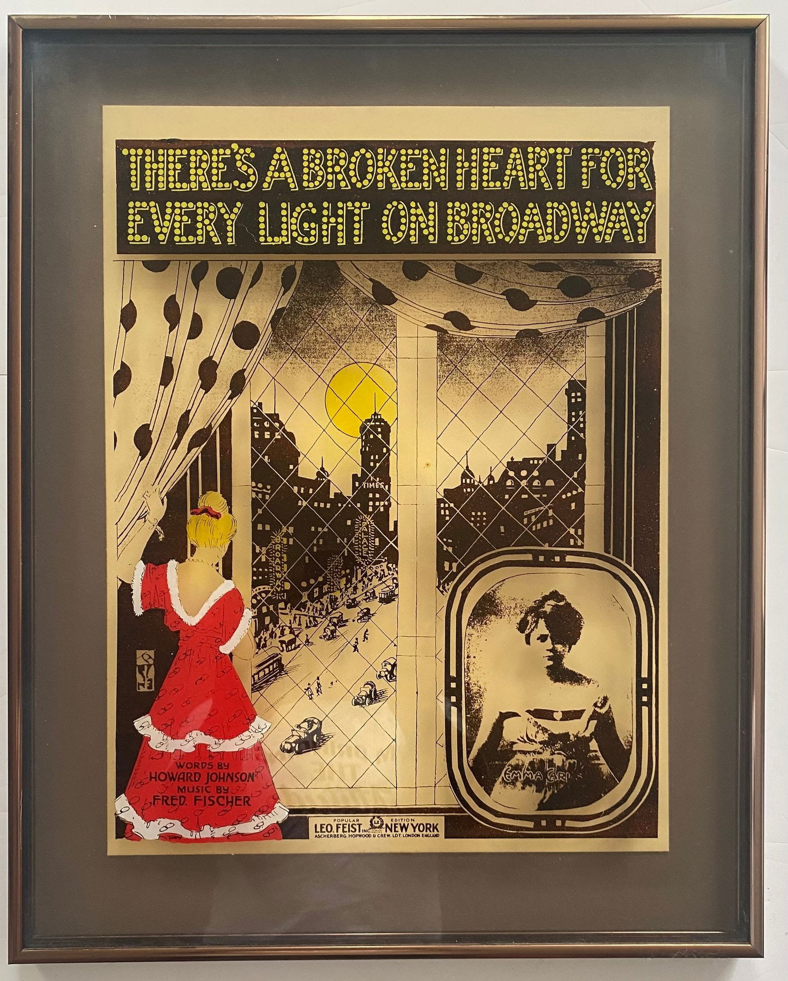 Print of Of Cover, "There's A Broken Heart For Every Light On Broadway"