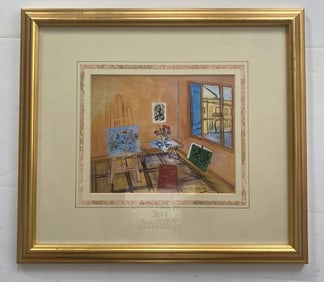 Raul Dufy's Print "The Artist Studio"