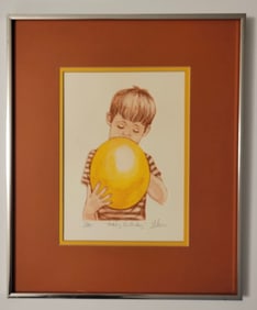 Limited Edition Lithograph By Mary Vickers