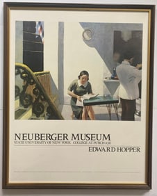 A Vintage Exhibition Poster From The Neuberger Museum Of Art, State University Of New York College