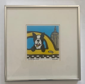 @Marc Tetro Print Of New York Boston Terrier
