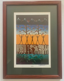 Print Titled "Balance By Australian Artist Samantha Wortelhock