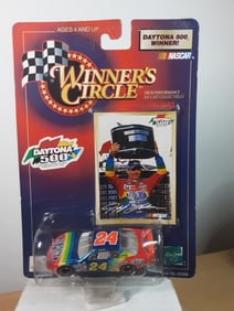 #24 JEFF GORDON~1998 WINNER'S CIRCLE DAYTONA 500 WINNER 1/64 NASCAR DIECAST CAR
