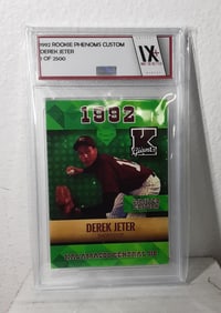 1992 Rookie Phenom DEREK JETER Kalamazoo Giants Ltd. Edition No # /2500 HOF