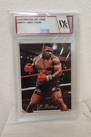 2020 Mike Tyson Pietro Pertosa Art Limited Edition #MKTY-1 Card