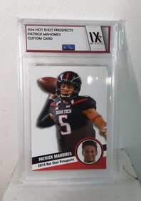 Sage 2014 Patrick Mahomes Tech Hot Shot Prospect