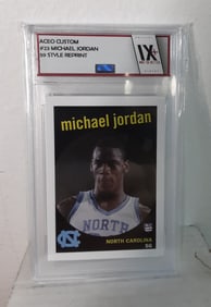 Michael Jordan North Carolina Tar Heels ACEO NCAA Basketball Card