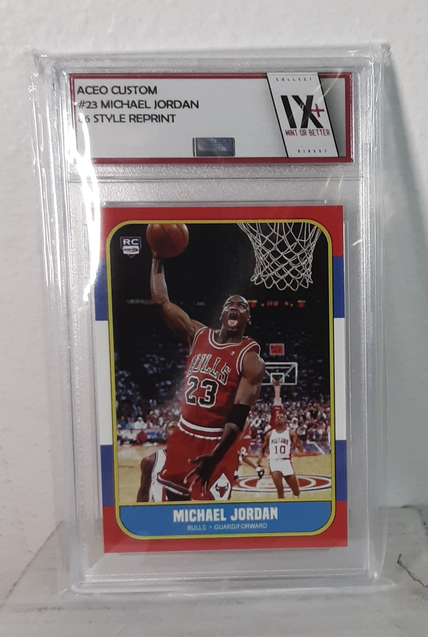 1986-87 Aceo Michael Jordan Custom RC (1 of 2)