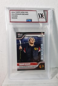 Connor Bedard RC - 2023-24 NHL TOPPS NOW Sticker #114 Chicago Blackhawks