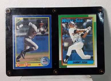 Sammy Sosa Error Cards - birthday is incorrect