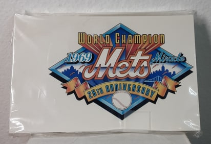 New York Mets 1969 Limited Edition Post Card Set - Advance promo set - very rare