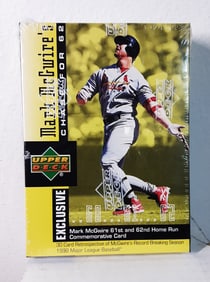1998 Upper Deck Mark McGuire's Chase For 62 Set