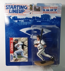 RARE Starting Lineup 1997 Cal Ripken Jr Action Figure Toy Baltimore Orioles