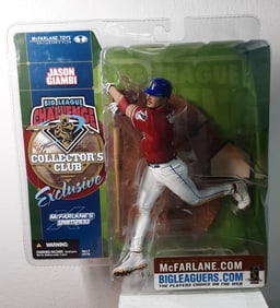 McFarlane Jason Giambi Figure MLB Big League Challenge Collectors Club Red