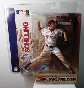 Curt Schilling Series 5 Retro Variant McFarlane Philadelphia Phillies