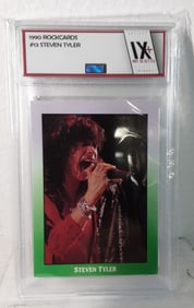 1991 Brockum Rock Cards Promo Card #13 Steven Tyler