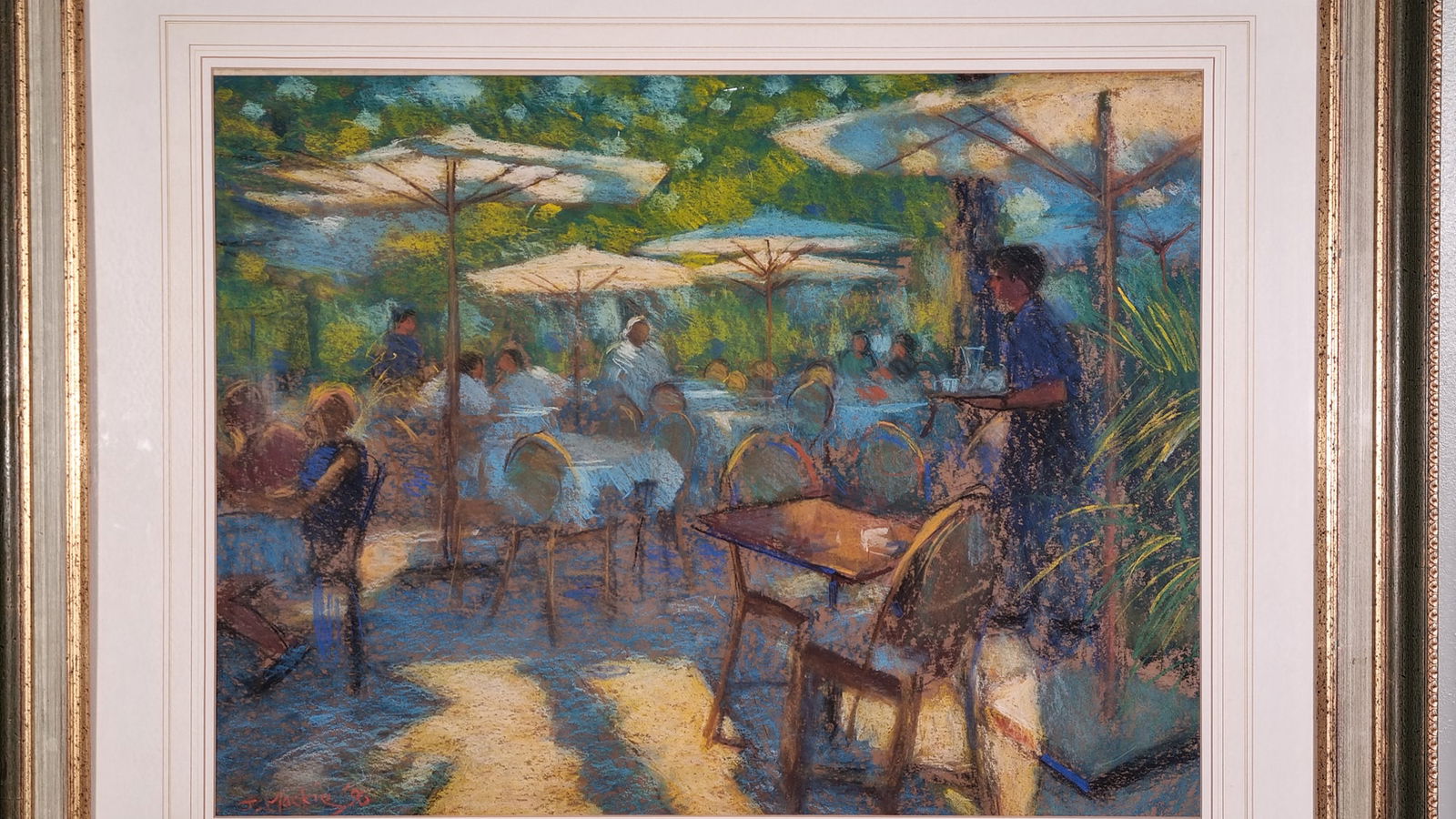 John Mackie Framed Original Pastel - 2