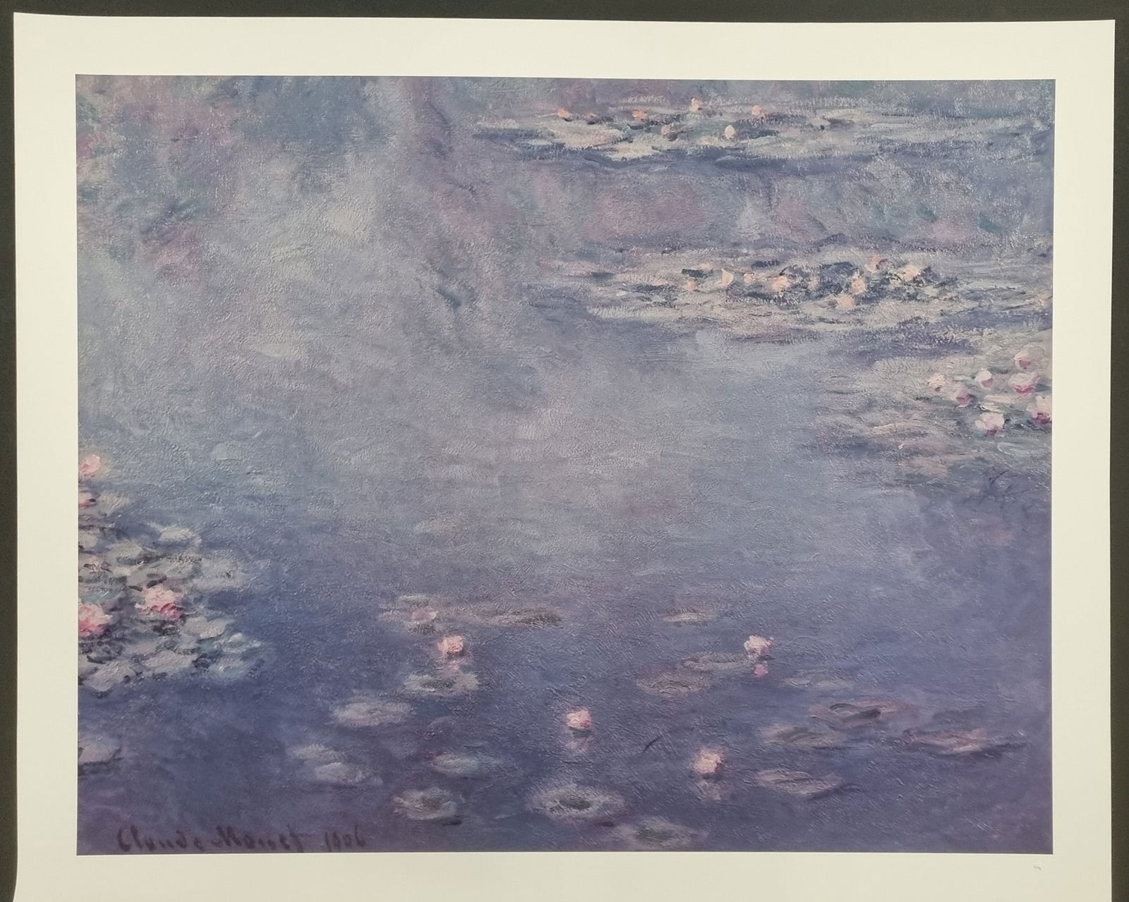 Claude Monet Limited Edition "Nympheas, 1906" One of only 95 Published. (1 of 11)
