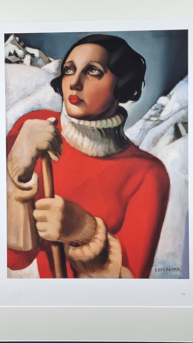 Tamara De Lempicka Limited Edition with Lempicka Estate (New York) Authenticated Certificate - 3