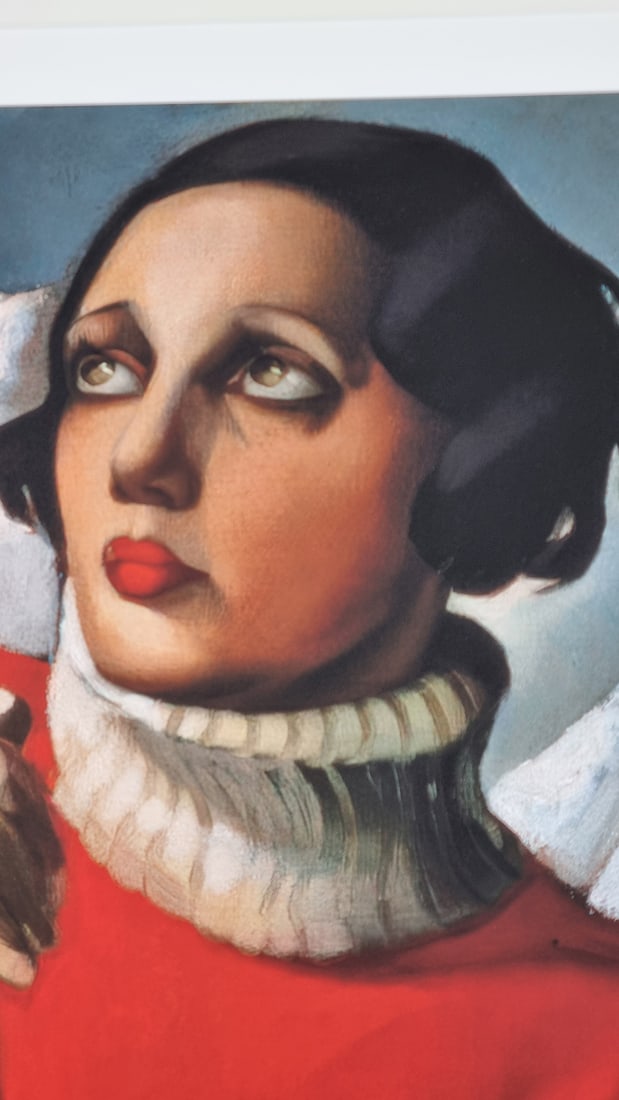 Tamara De Lempicka Limited Edition with Lempicka Estate (New York) Authenticated Certificate - 4