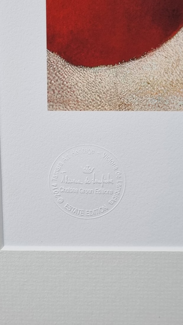 Tamara De Lempicka Limited Edition with Lempicka Estate (New York) Authenticated Certificate - 6