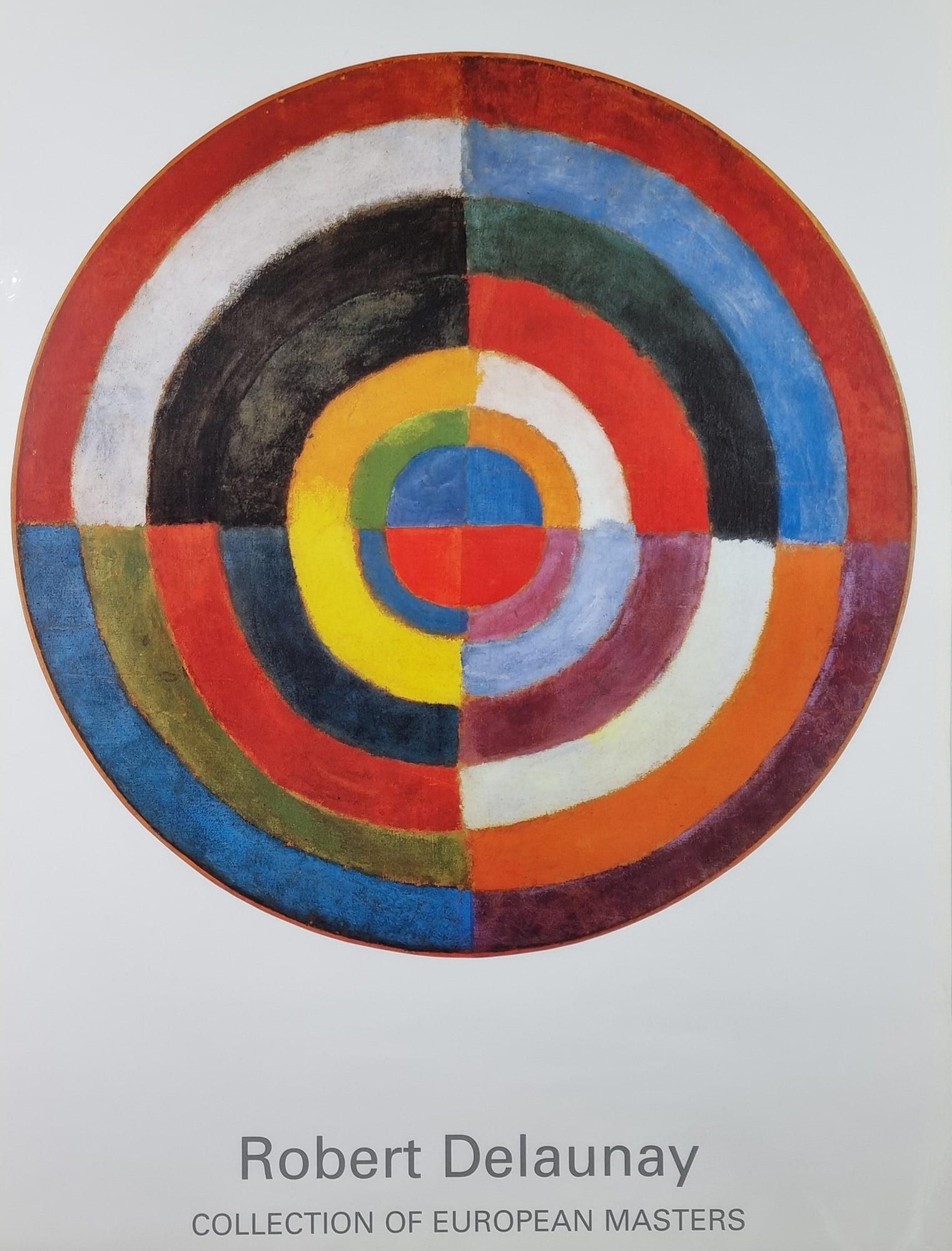 Robert Delaunay "Simultaneous Disc" Art Print by Achenbach - 3