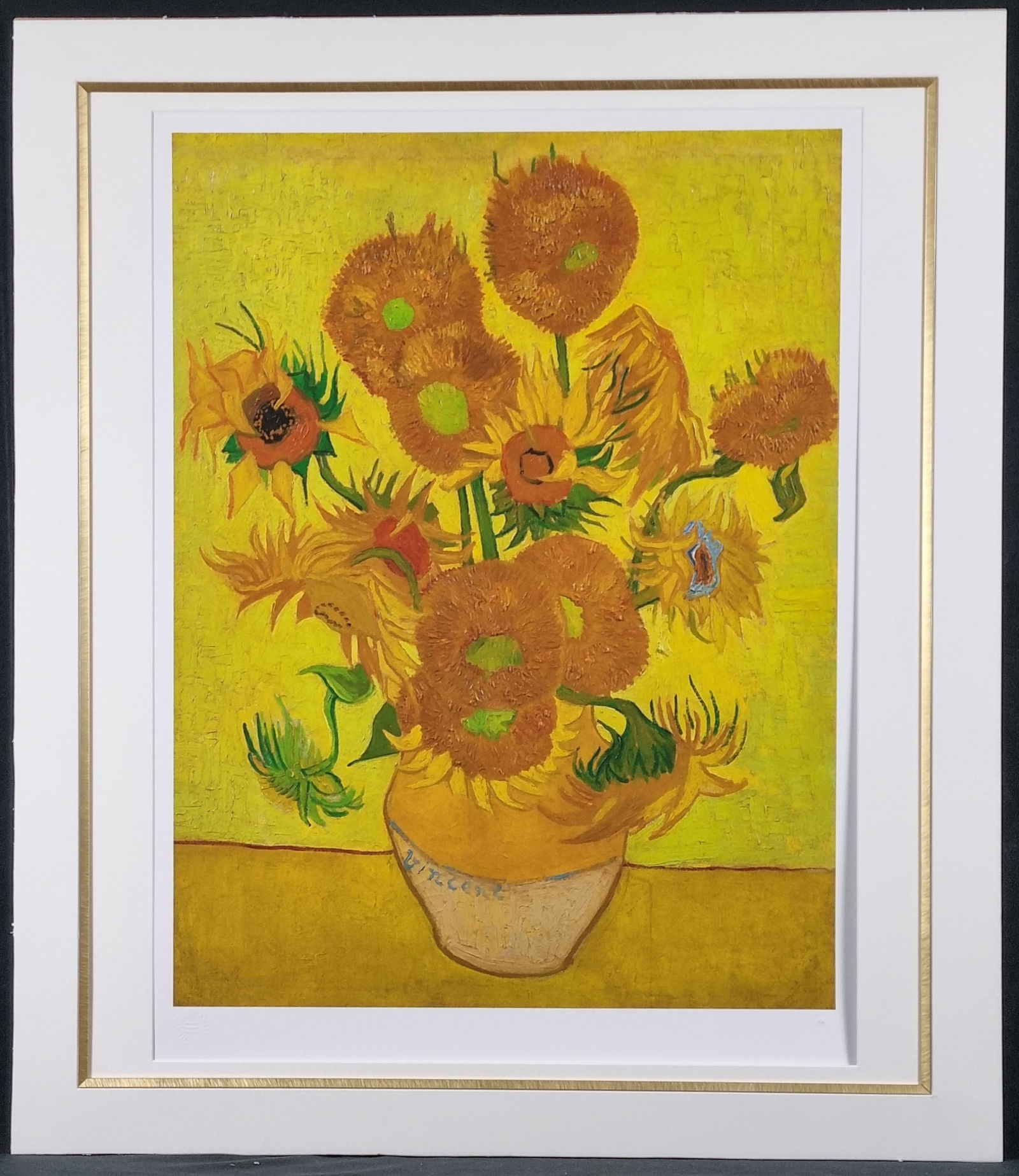 Vincent Van Gogh Limited Edition "Sunflowers" One of only 75 Published (1 of 13)