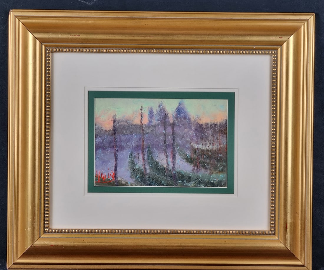 Roberto Masia Original Oil on Canvas: Original painting of a Venetian scene by the Italian artist Roberto Masia. This original has been painted in the technique called "crushing". The artist breaks down and then reassembles the subjects,