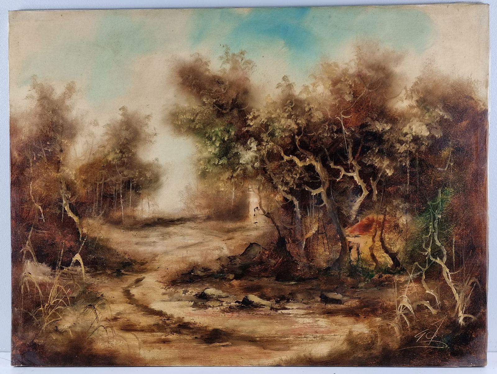 Oil Painting on Canvas (1 of 3)