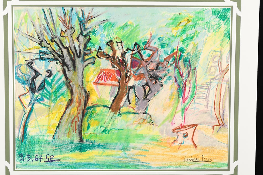 Gabriel Paris Original Pastel Painting - 2