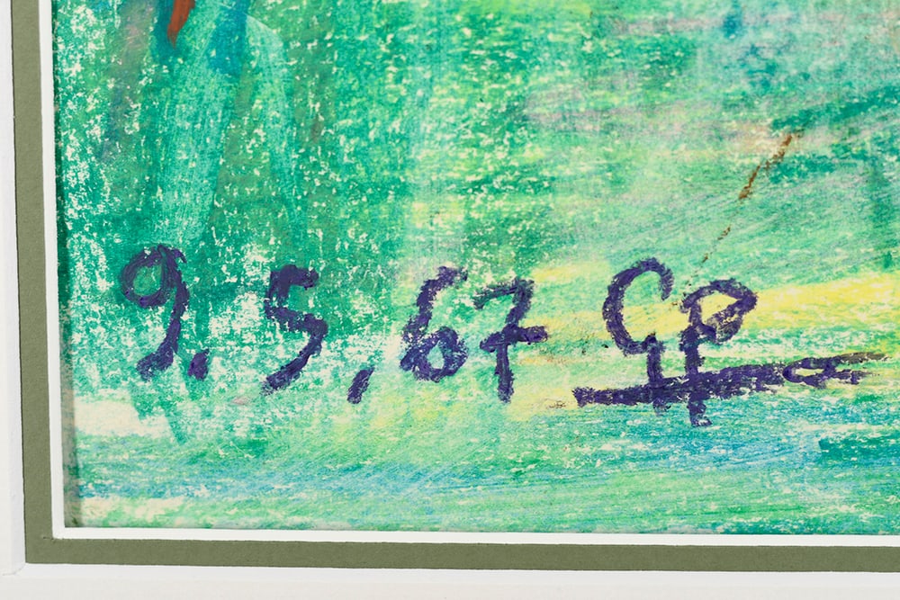 Gabriel Paris Original Pastel Painting - 4