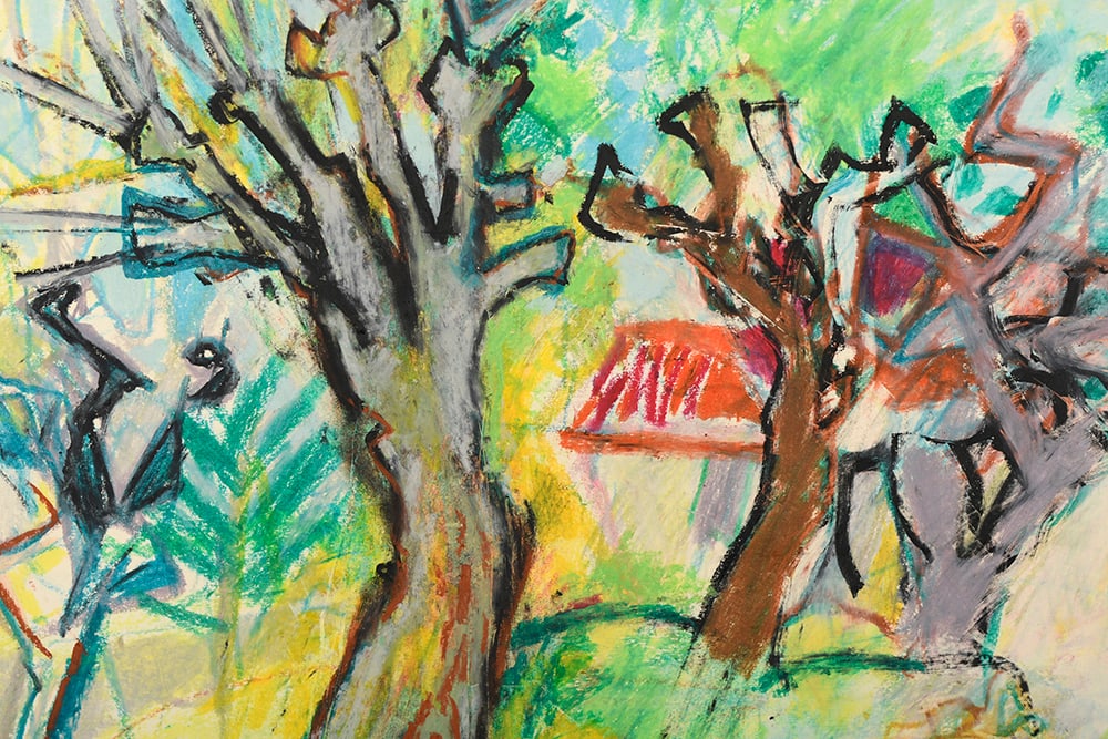 Gabriel Paris Original Pastel Painting - 5